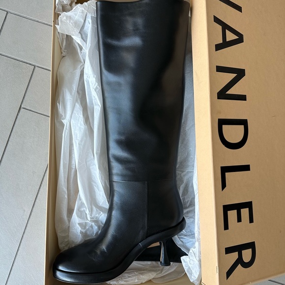Wandler June Long Boot Lambskin Stiletto Heel made in Portugal from Shopbop - Picture 6 of 9